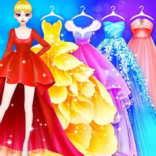 princess party dress design play on