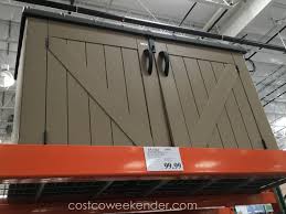 15 year limited material warranty. Lifetime Horizontal Resin Storage Shed Costco Weekender