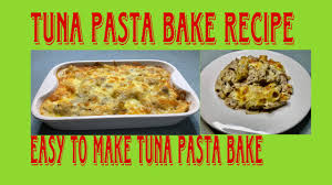 make tuna pasta bake recipe