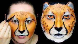 cheetah makeup and body paint tutorial