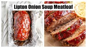 lipton onion soup meatloaf recipe