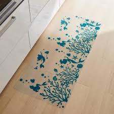 disney ariel clear kitchen mat room rug