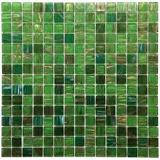 Brilliant emerald green glass glossy tiles are a dazzling choice for kitchen backsplash, juicy lime the concrete and multicolored mint green subway backsplash tiles are commonly used to create. Emerald Green Iridescent Glass Backsplash Mesh Mounted 3 4 X 3 4 Mosaic Tiles For Kitchen Bathroom 1 Box 10 Sheets Buy Online In Montenegro At Montenegro Desertcart Com Productid 42516210