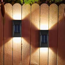 Led Solar Wall Light Outdoor