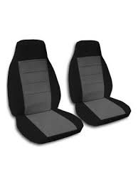 Two Tone Car Seat Covers W 2 Rear
