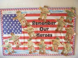 Free memorial day bulletin board and classroom decorating ideas. Bulletin Board Memorial Day Teacher Created Tips