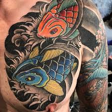 Bad bunny tattoo yhlqmdlg celebrity. Koi Fish Tattoo Meaning Love Guide At Tattoo Partenaires E Marketing Fr