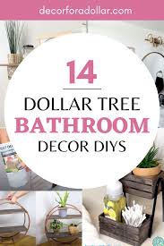 Dollar Bathroom Decor Ideas