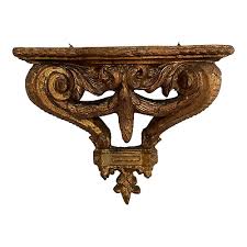 Italian Giltwood Wall Shelf Bracket