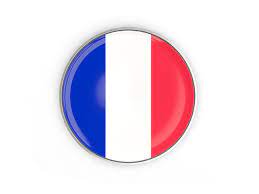 Discover 144 free france flag png images with transparent backgrounds. Round Button With Metal Frame Illustration Of Flag Of France