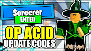 Get unfastened gems, schooling boosts, precise skins, multipliers. All New Acid Update Codes Sorcerer Fighting Simulator Youtube