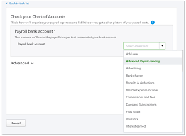 How To Map The Chart Of Accounts Before Running Ad