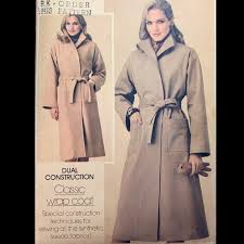 Trench Coat Pattern Vintage Coat Sewing