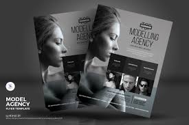 Model Agency Flyer Corporate Identity