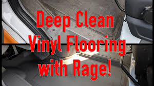 how to deep clean vinyl flooring or