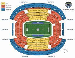 at t stadium seating map goodyear
