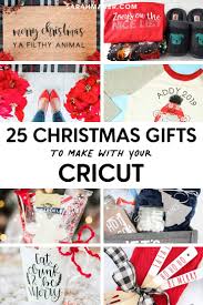 25 easy cricut christmas gift ideas