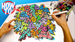 how to draw graffiti letters wild style
