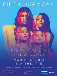 Fifth Harmonys Psa Tour Coming To Manila On March 6 Wish