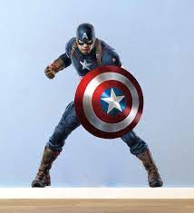 Pvc Vinyl Captain America Superhero