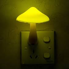 Amazon Com Mushroom Night Light Energy Saving Led Sensor Lamp For Kids Bedroom Bars Party Home Us Plug Baby