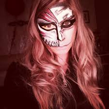 bleach hollow mask halloween makeup