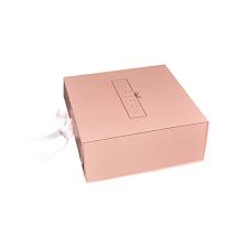 collapsible gift box pale pink gift