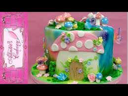 Enchanted Fairy Garden Cake Full