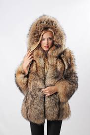 Womens Winter Coat Raccon Fur Jacket