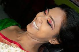 indian makeup stock photos royalty
