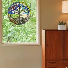Stained Glass Panels Wall Decor The