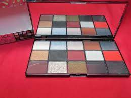 makeup revolution gl black ice shadow palette