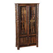 The best gun cabinet withstand long periods of durability, firm developments ensure inside. Barnwood Eight Gun Cabinet Reclaimed Antique Oak Tobacco Barn Wood