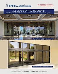 All Glass Entrance Doors Specify