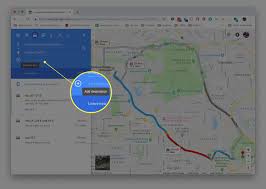 alternate route with google maps