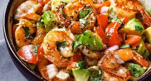 Shrimp appetizer recipe cold.salad / shrimp salad recipe quick easy delicious boulder locavore : Shrimp And Avocado Salad Recipe Healthy Salad Recipe Eatwell101