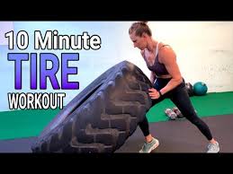 10 minute tire workout for a flippin