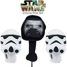 Star wars golf club head cover protector 460cc drivers and. Star Wars Collectors Golf Head Cover Set Kylo Ren And Stormtroopers Head Covers Amazon Canada