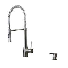 Collection classic stainless one handle high arc pulldown kitchen faucet below information will help you to get some more though about the subject find kitchen sink faucets at lowes. A Stylish Kitchen For Less 10 Great Looking Kitchen Faucets Under 200 Apartment Therapy