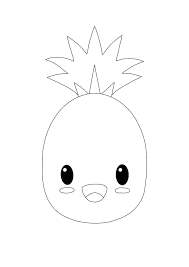 Educating numbers is important for learning mathematics. Easy Kawaii Pineapple Coloring Page Pokemon Coloring Pages Pokemon Coloring Kawaii Pineapple