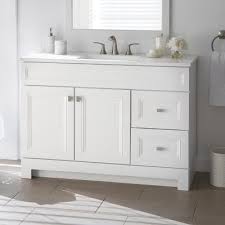 Rsi home products c14136a richmond bathroom vanity cabinet with top, fully assembled, 2 door, white, 36 x 31 x18 in. 48 Inch Vanities Bathroom Vanities Bath The Home Depot