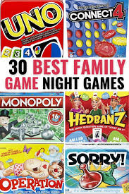 best games for family game night it