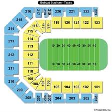 Bobcat Stadium Seating Chart Related Keywords Suggestions