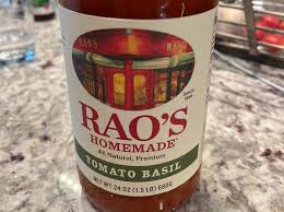 tomato basil sauce nutrition facts