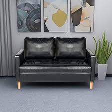 Vamepole 57 Modern Sofa Couch Black