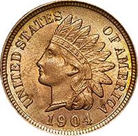 1904 Indian Head Penny Value Cointrackers