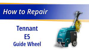 guide wheel on the tennant e5