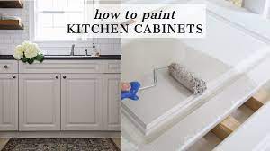 how to paint laminate kitchen cabinets