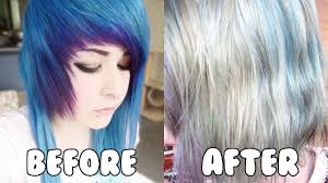 how to remove semi permanent hair dye c