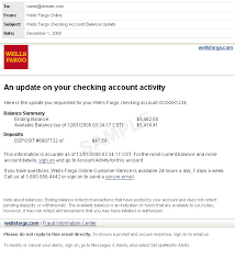 If anyone has experience with them. Manage Alerts Wells Fargo Wells Fargo Checking Wells Fargo Account Wells Fargo